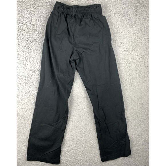 Champion Sweatpants Men's S Open Leg Drawstring Embroidered Logo Pocket Black - Picture 5 of 11